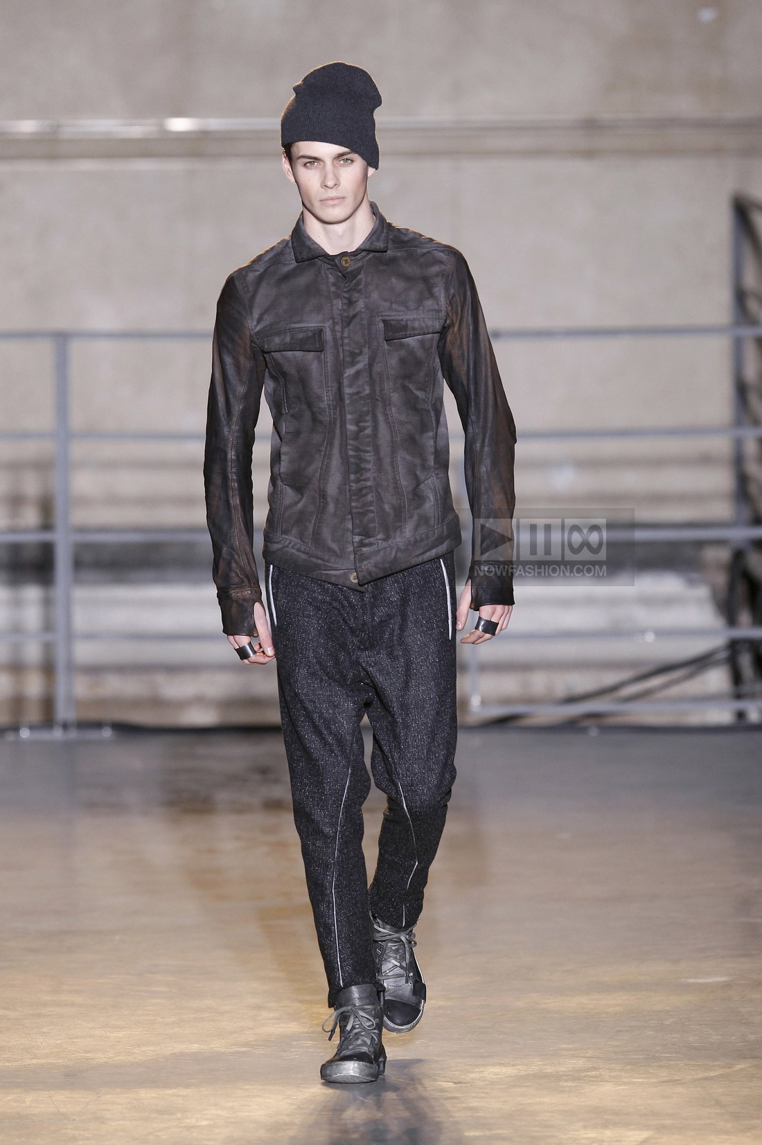 Boris Bidjan Saberi Menswear Fall Winter 2014 Paris - NOWFASHION