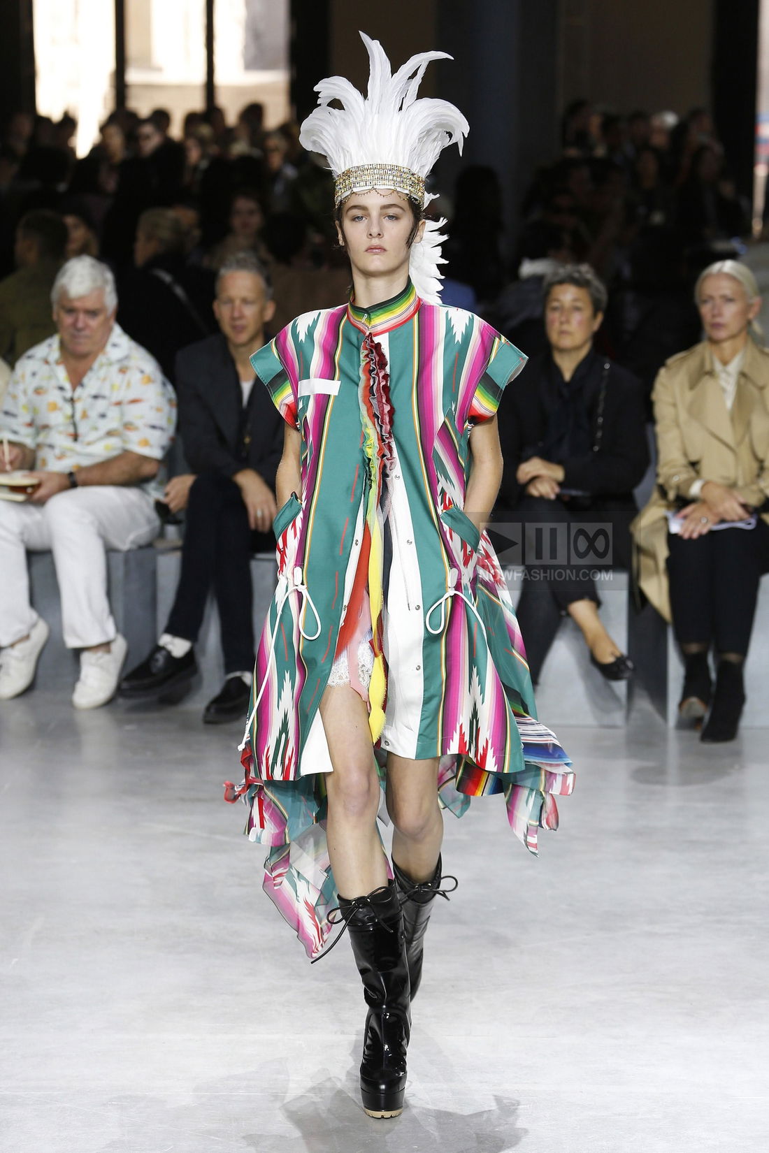 Sacai Ready To Wear Spring Summer 2017 Paris – NOWFASHION