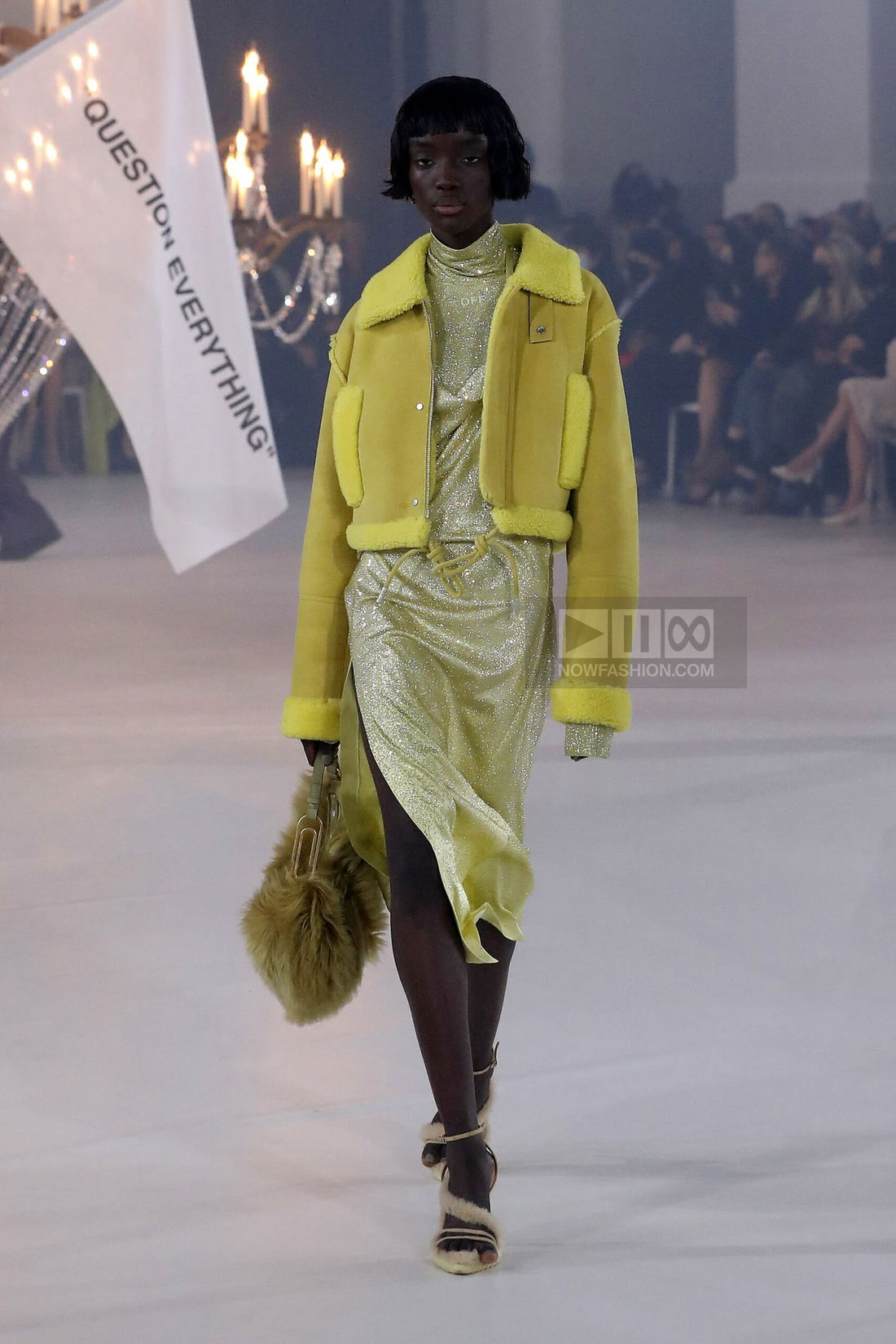 Off White Ready to wear Fashion Show, Collection Fall Winter 2022 presented during Paris Fashion Week.
Runway Look #28