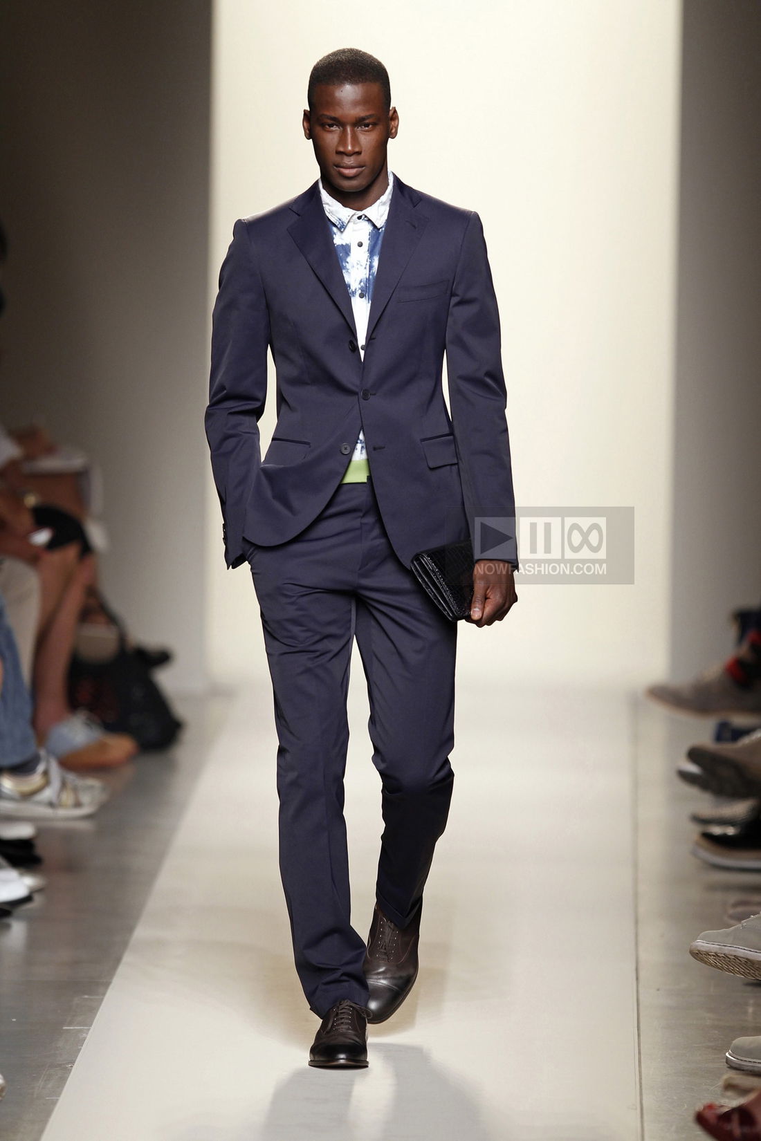 Bottega Veneta Menswear Fashion Show, Collection Spring Summer 2012 presented during Milan Fashion Week, runway look #037