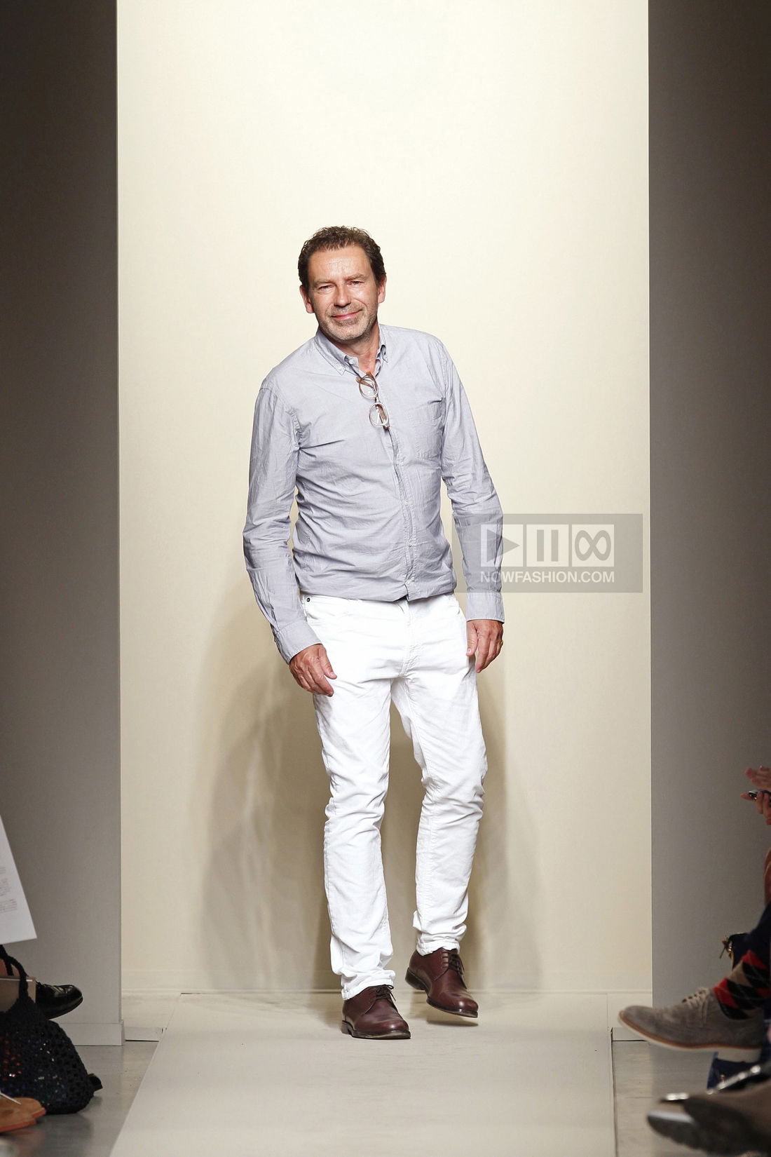 Bottega Veneta Menswear Fashion Show, Collection Spring Summer 2012 presented during Milan Fashion Week, runway look #038