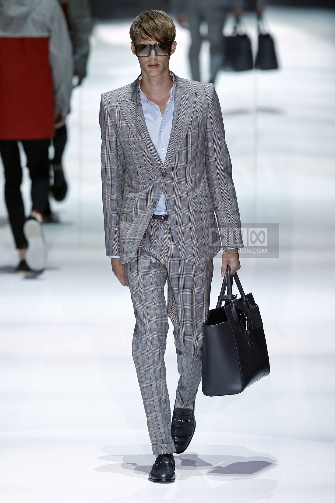 Gucci Menswear Fashion Show, Collection Spring Summer 2012 presented during Milan Fashion Week, runway look #007