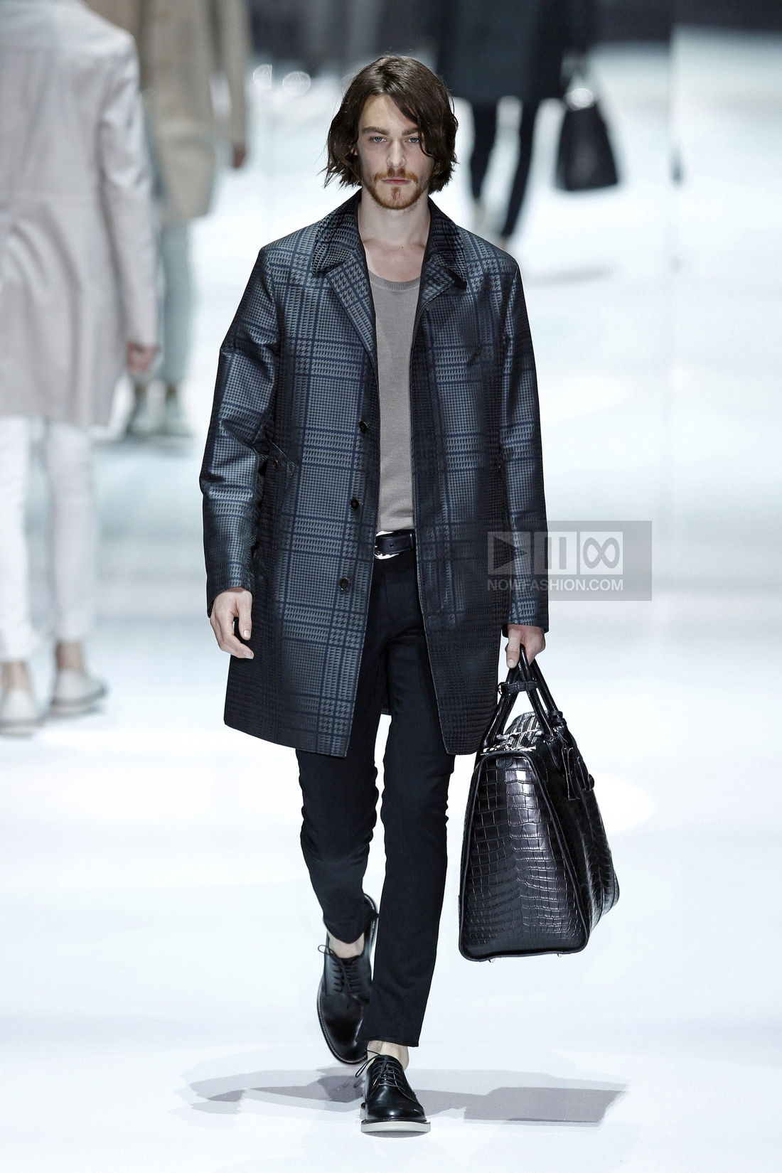 Gucci Menswear Fashion Show, Collection Spring Summer 2012 presented during Milan Fashion Week, runway look #020