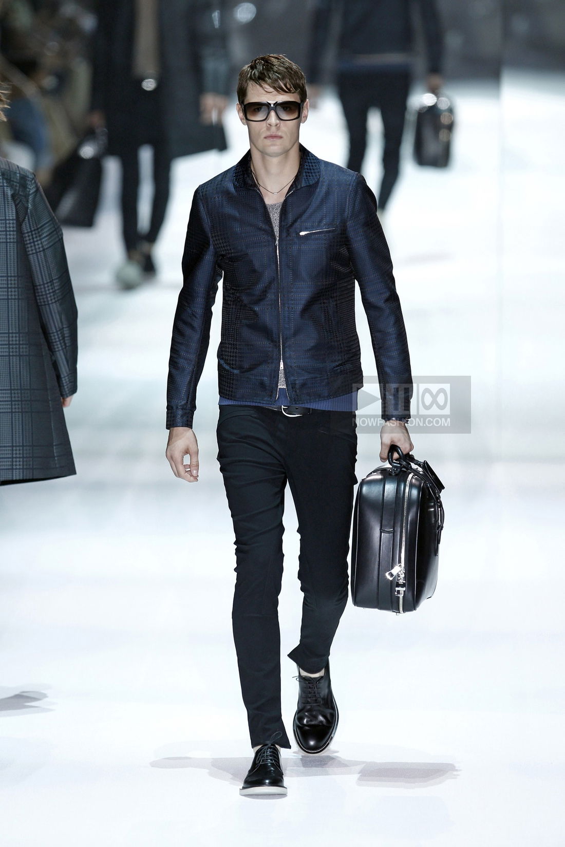Gucci Menswear Fashion Show, Collection Spring Summer 2012 presented during Milan Fashion Week, runway look #022