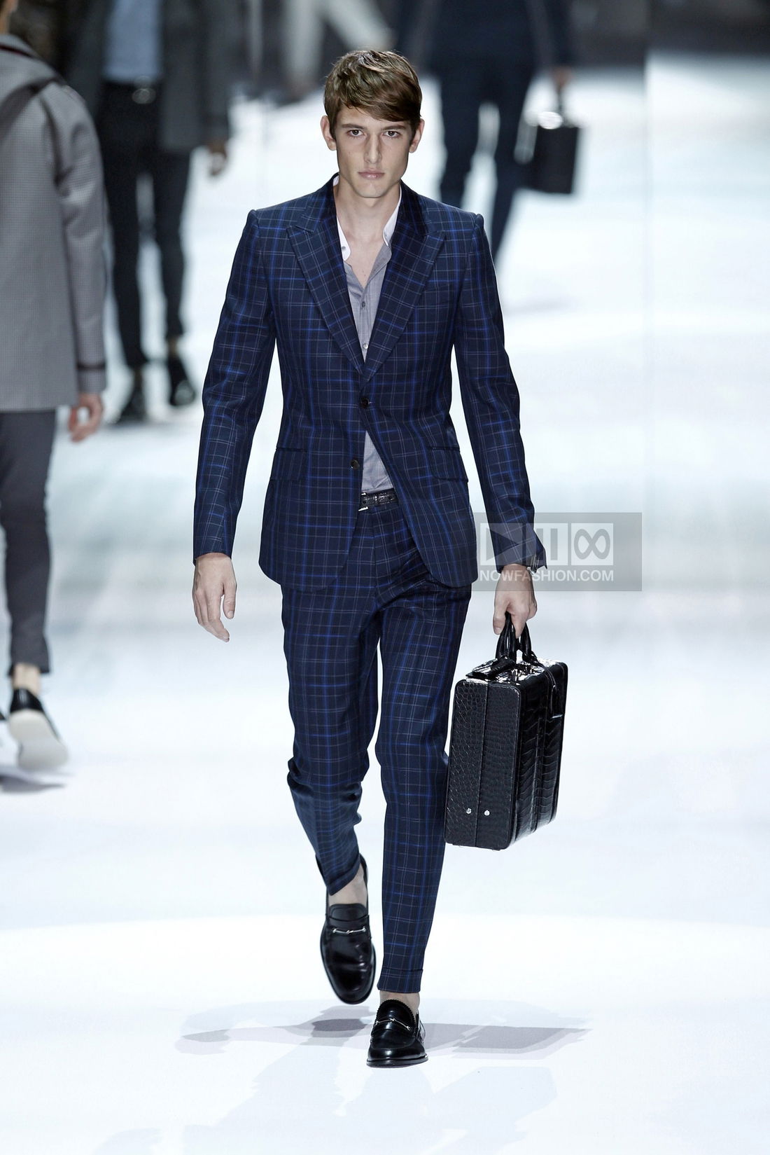 Gucci Menswear Fashion Show, Collection Spring Summer 2012 presented during Milan Fashion Week, runway look #027