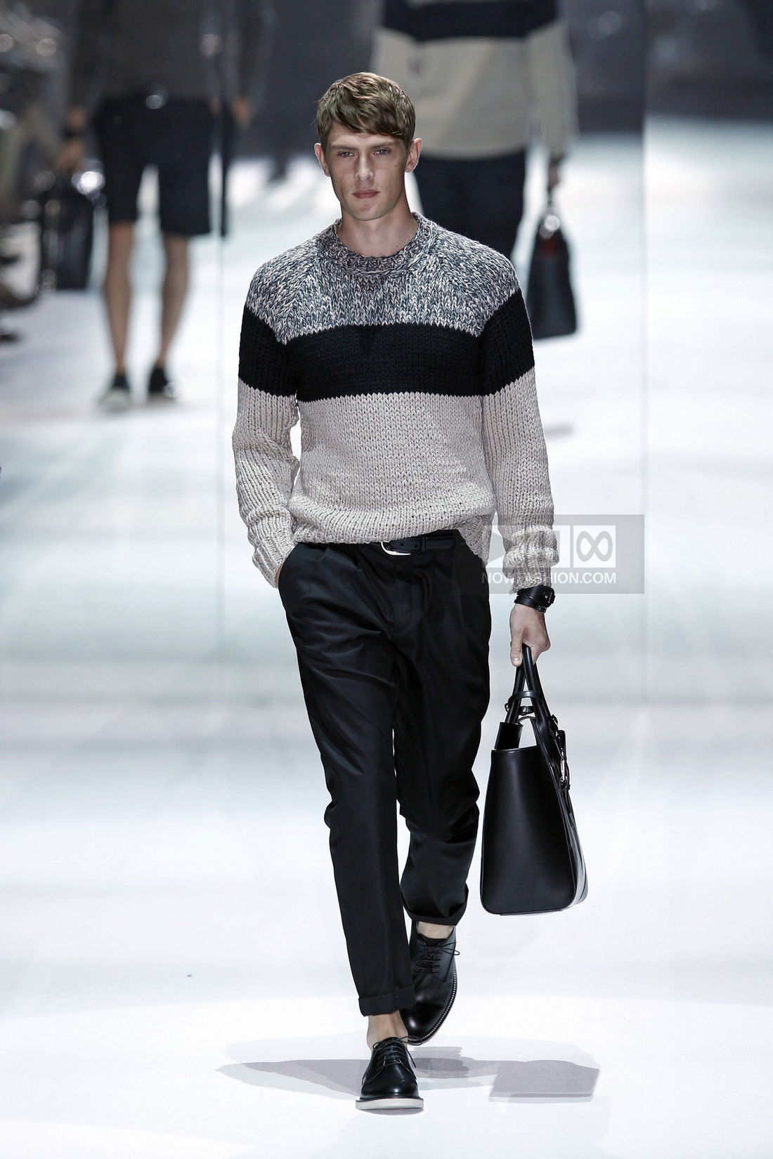 Gucci Menswear Fashion Show, Collection Spring Summer 2012 presented during Milan Fashion Week, runway look #032