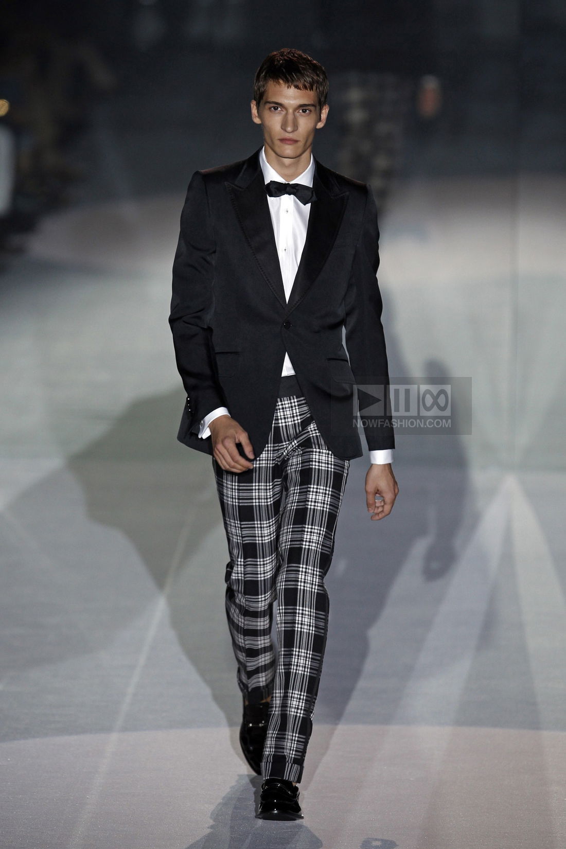 Gucci Menswear Fashion Show, Collection Spring Summer 2012 presented during Milan Fashion Week, runway look #033