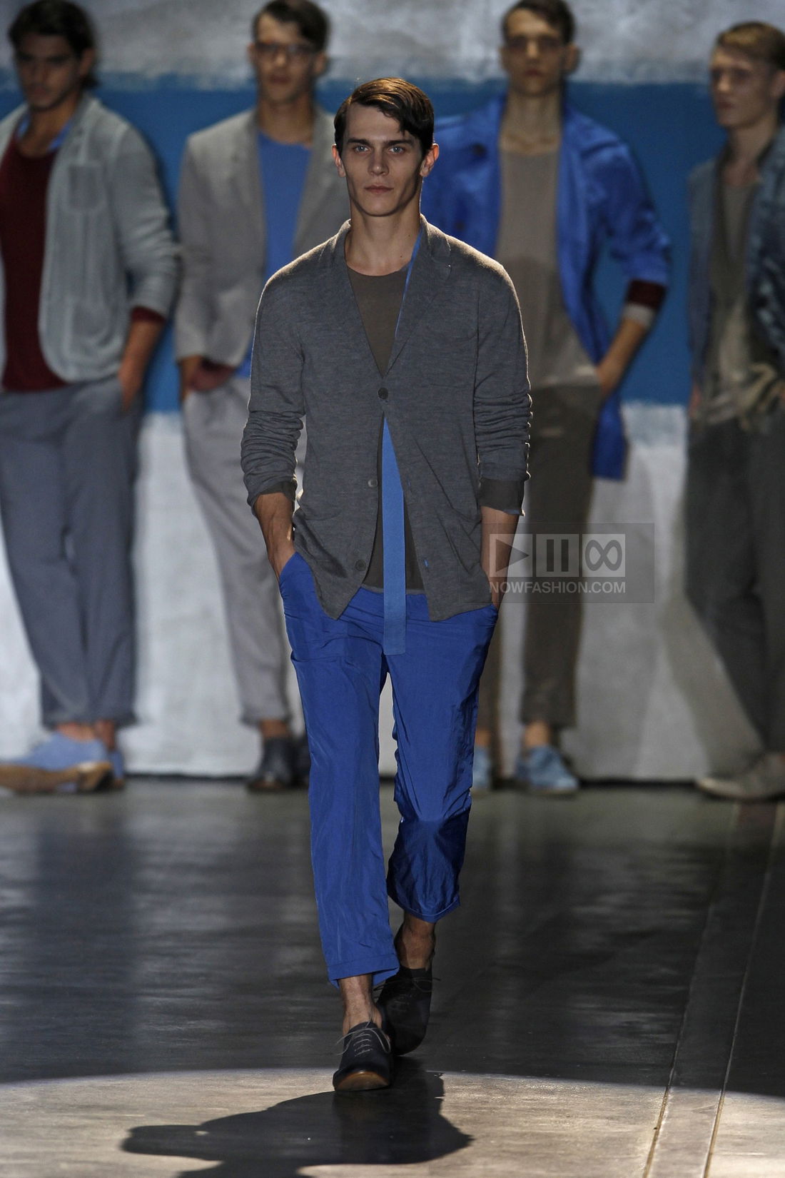 Iceberg Menswear Fashion Show, Collection Spring Summer 2012 presented during Milan Fashion Week, runway look #006