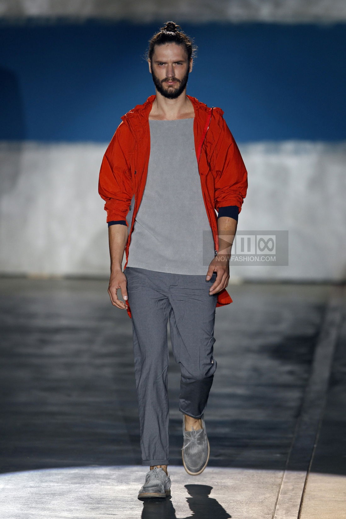 Iceberg Menswear Fashion Show, Collection Spring Summer 2012 presented during Milan Fashion Week, runway look #019