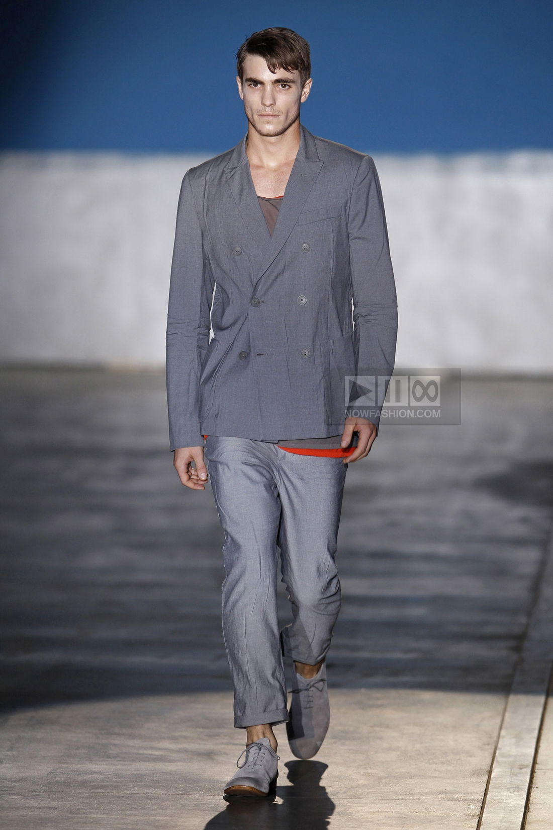 Iceberg Menswear Fashion Show, Collection Spring Summer 2012 presented during Milan Fashion Week, runway look #022