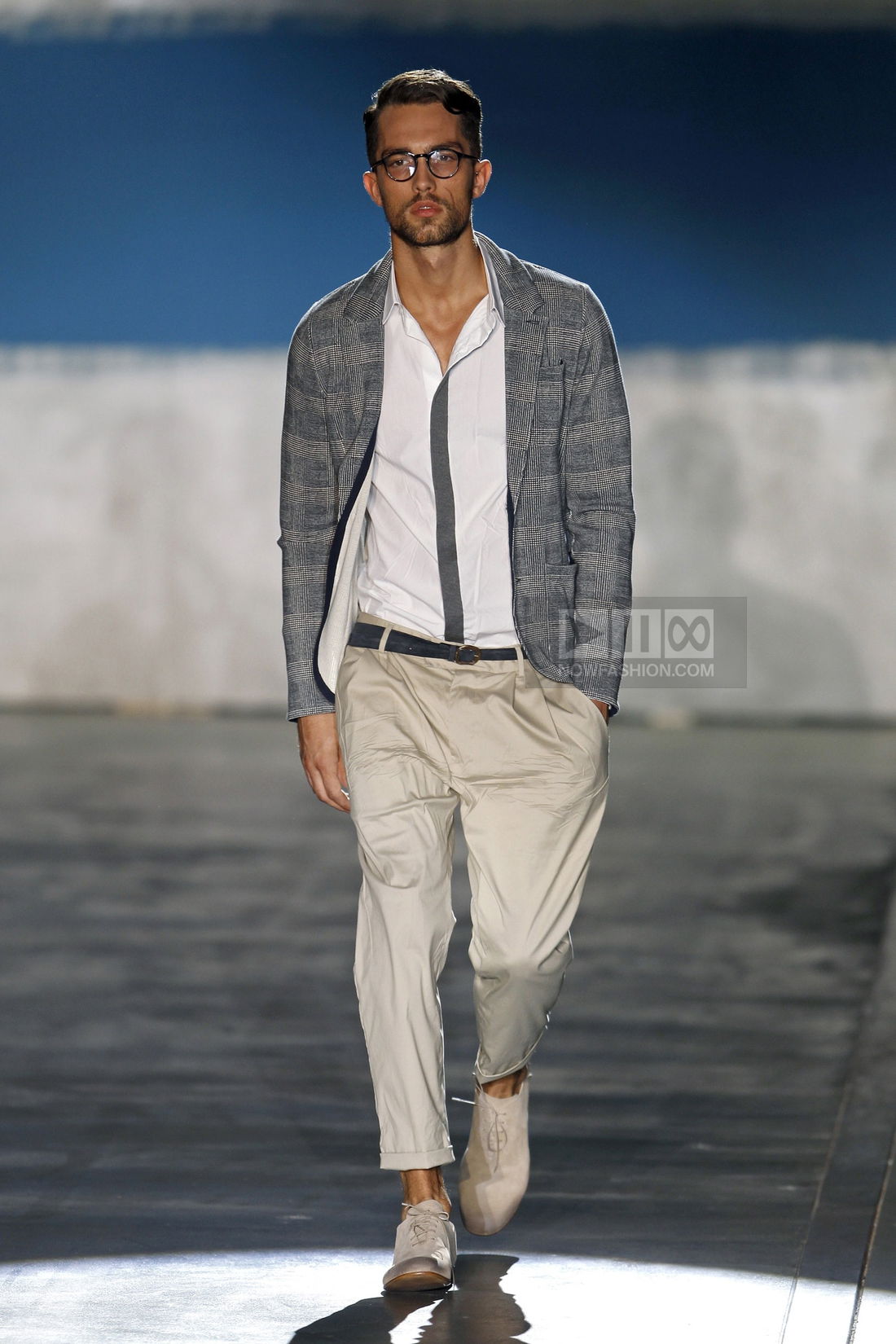 Iceberg Menswear Fashion Show, Collection Spring Summer 2012 presented during Milan Fashion Week, runway look #033