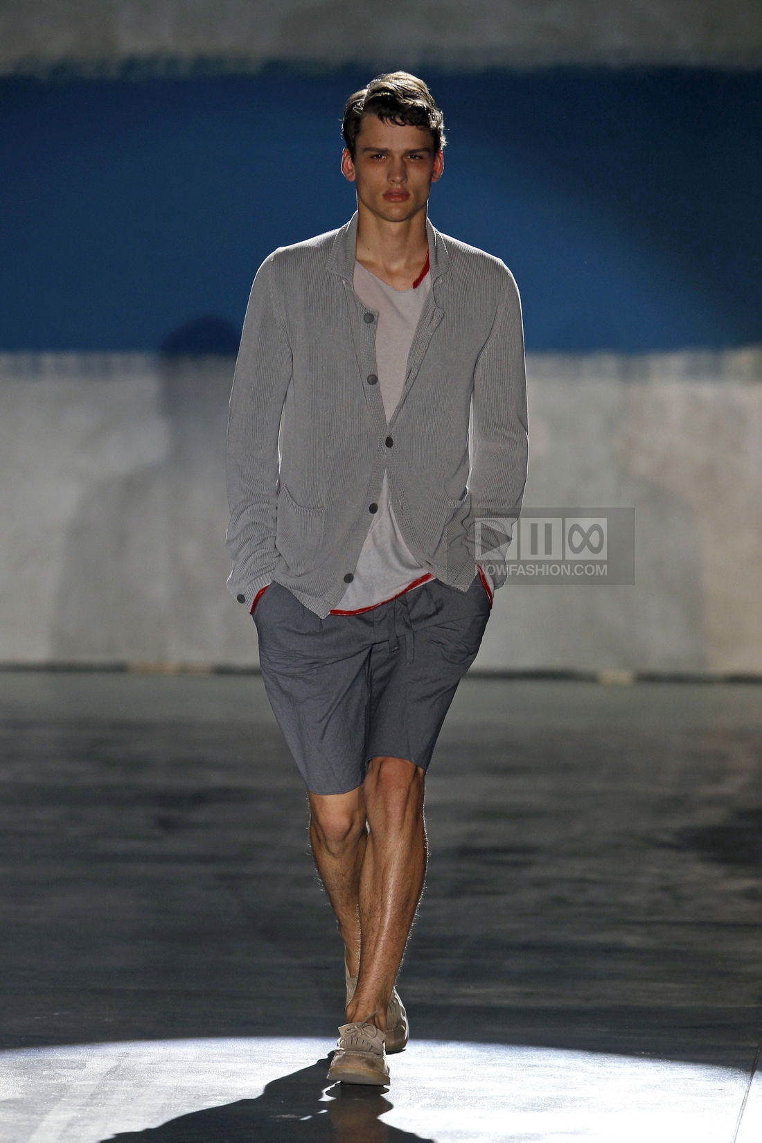 Iceberg Menswear Fashion Show, Collection Spring Summer 2012 presented during Milan Fashion Week, runway look #036