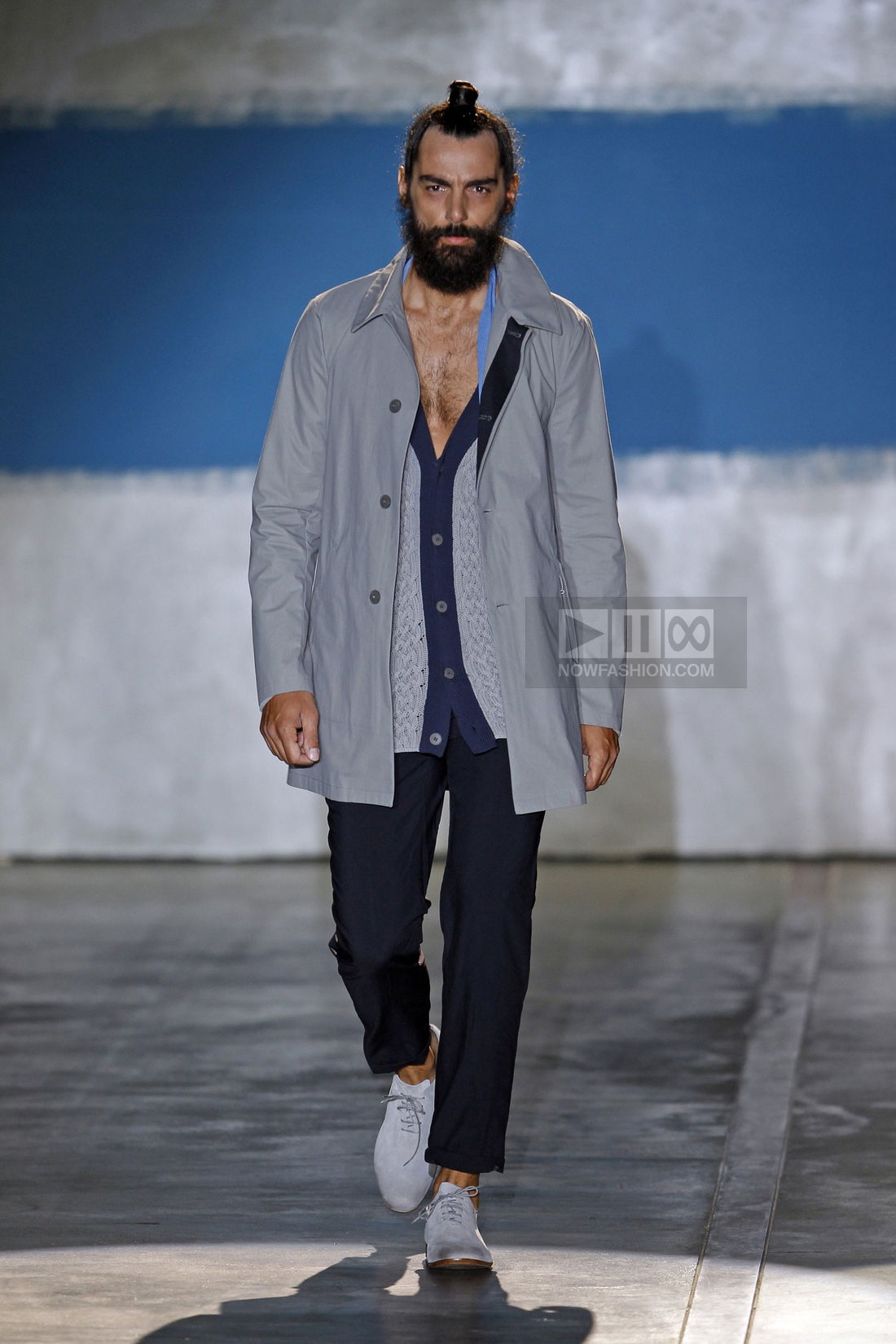 Iceberg Menswear Fashion Show, Collection Spring Summer 2012 presented during Milan Fashion Week, runway look #042