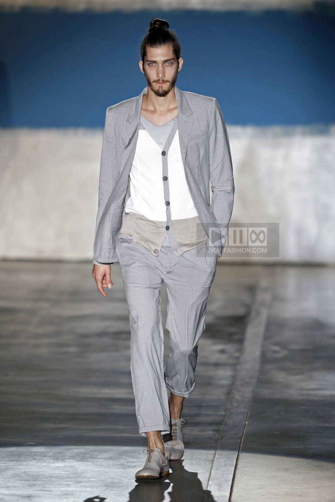 Iceberg Menswear Fashion Show, Collection Spring Summer 2012 presented during Milan Fashion Week, runway look #049