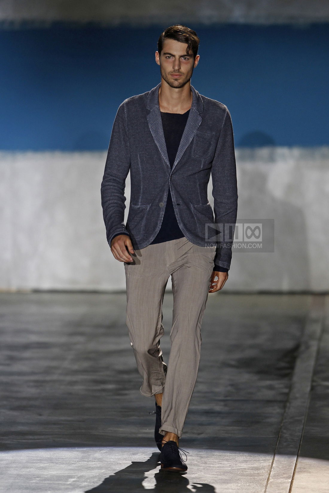 Iceberg Menswear Fashion Show, Collection Spring Summer 2012 presented during Milan Fashion Week, runway look #051