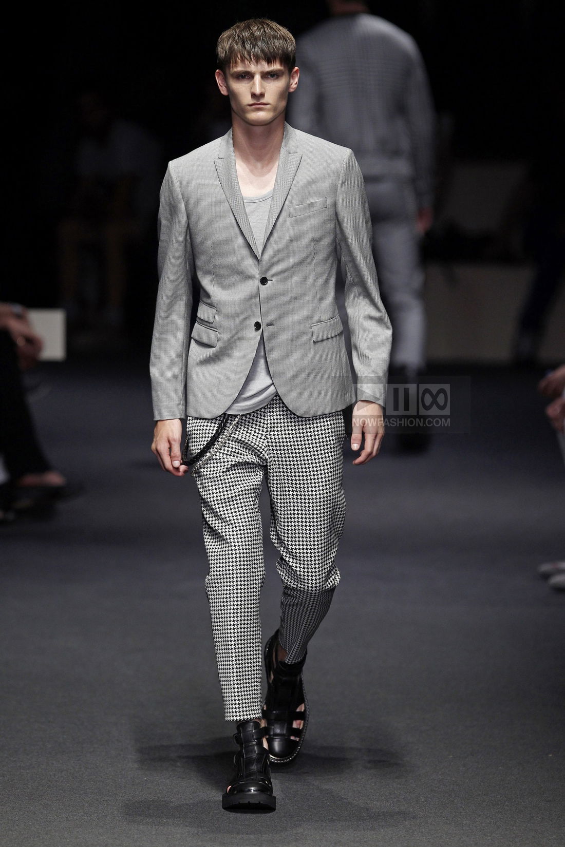 Neil Barrett Menswear Fashion Show, Collection Spring Summer 2012 presented during Milan Fashion Week, runway look #007