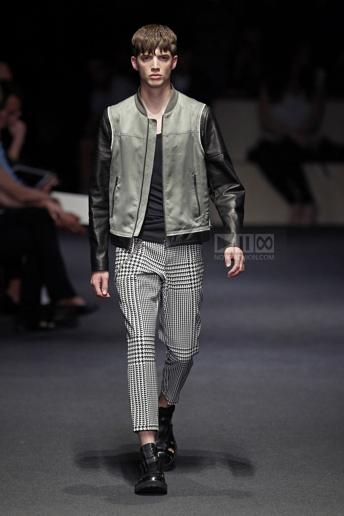 Neil Barrett Menswear Fashion Show, Collection Spring Summer 2012 presented during Milan Fashion Week, runway look #010