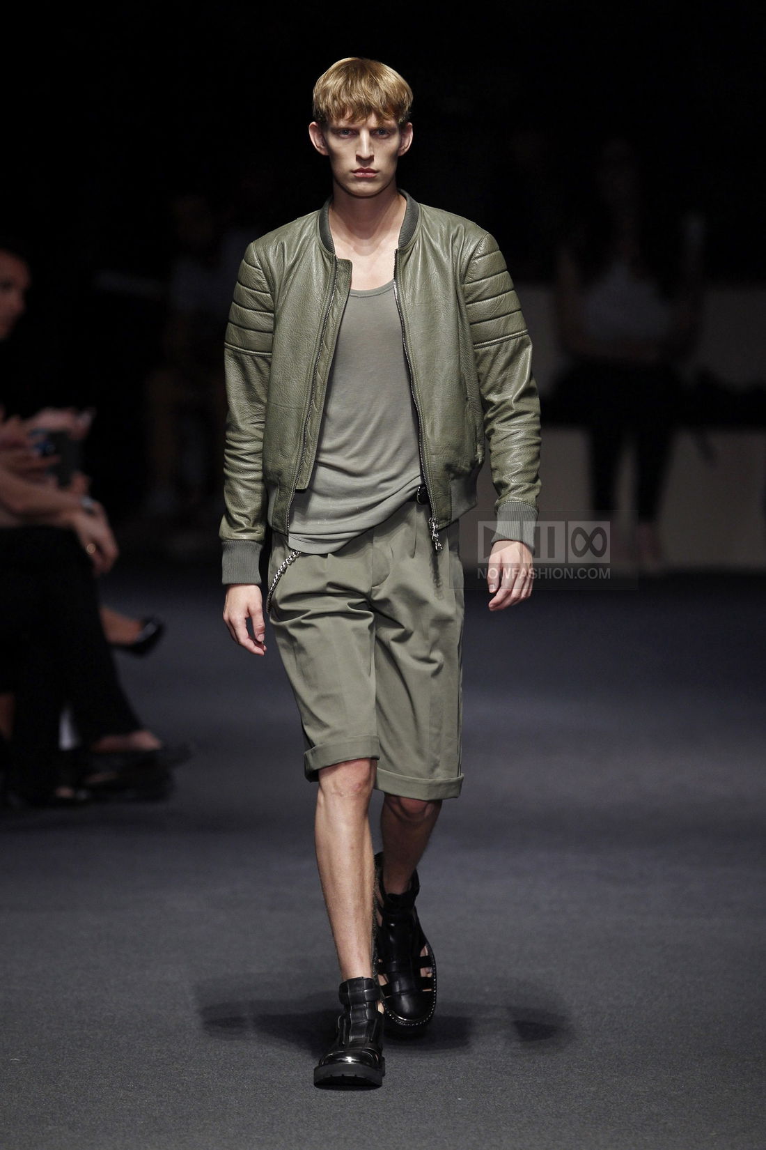 Neil Barrett Menswear Fashion Show, Collection Spring Summer 2012 presented during Milan Fashion Week, runway look #013