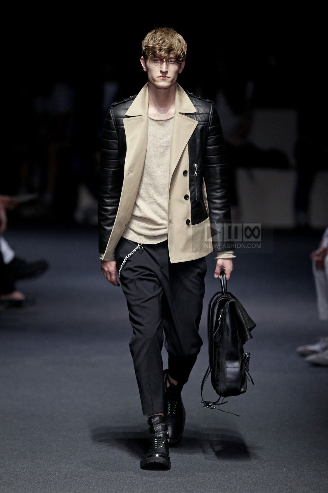 Neil Barrett Menswear Fashion Show, Collection Spring Summer 2012 presented during Milan Fashion Week, runway look #023