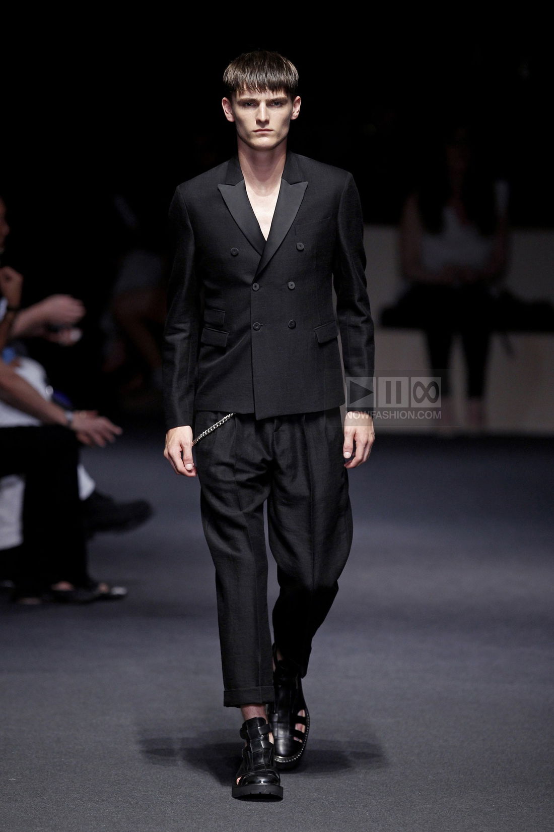 Neil Barrett Menswear Fashion Show, Collection Spring Summer 2012 presented during Milan Fashion Week, runway look #040