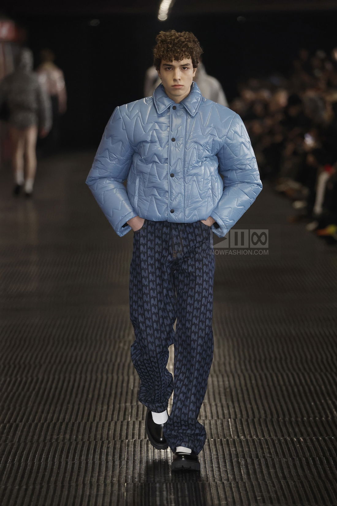 MSGM Fashion show, Runway, Menswear Fall Winter 2024, Milan Fashion ...