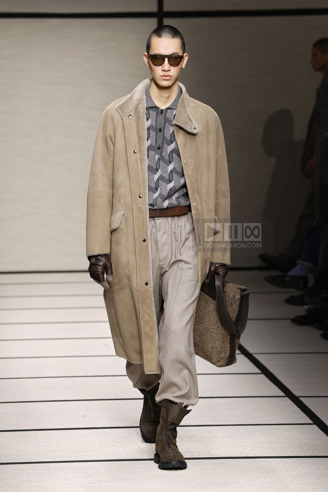 Runway Armani Mens Winter Jackets Fall Winter Armani Mens