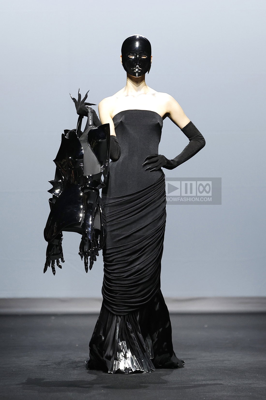 sachin and babi light blue dress ROBERT WUN Couture Fall/Winter 2026 if you want to